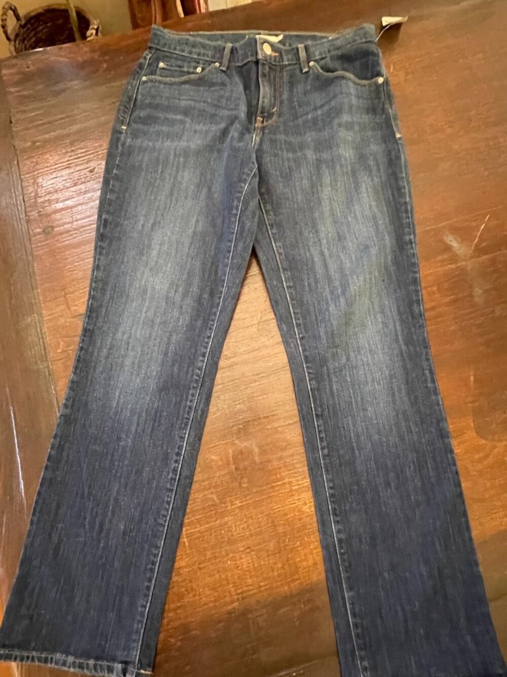 LEVI'S 505 Straight Women’s Mid Rise Blue Denim Jeans 29x30 New no Tags